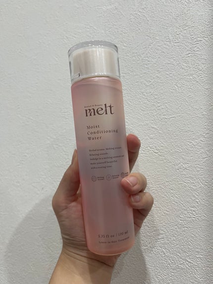 メルト モイストコンディショニングウォーター/melt/アウトバストリートメントを使ったクチコミ(1枚目)