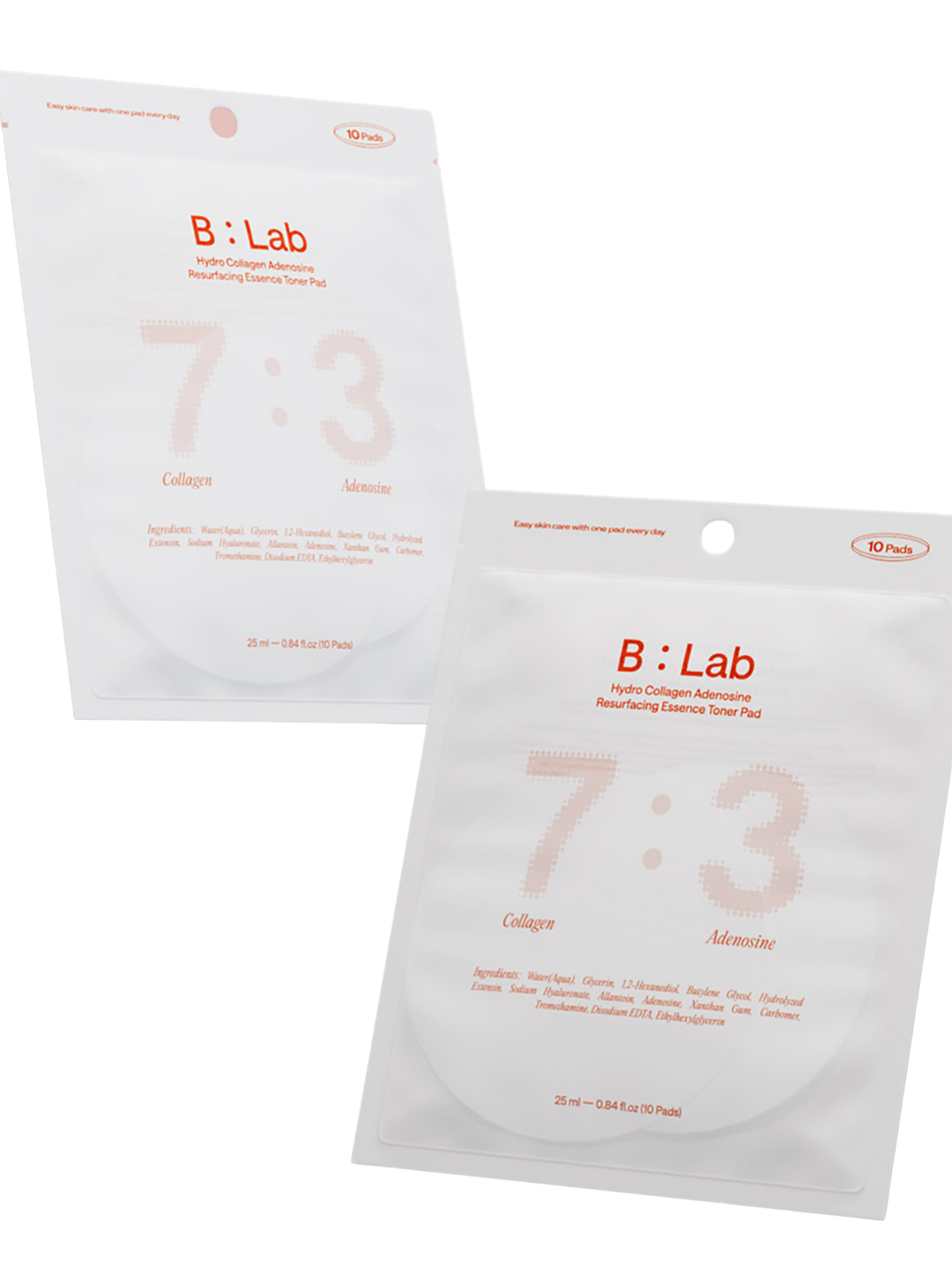 B:lab ハイドロコラーゲン アデノシン リサーフェシングエッセンストナーパッド