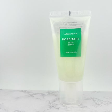 ローズマリー スカルプ スクラブ/AROMATICA/ヘッドスクラブを使ったクチコミ(1枚目)