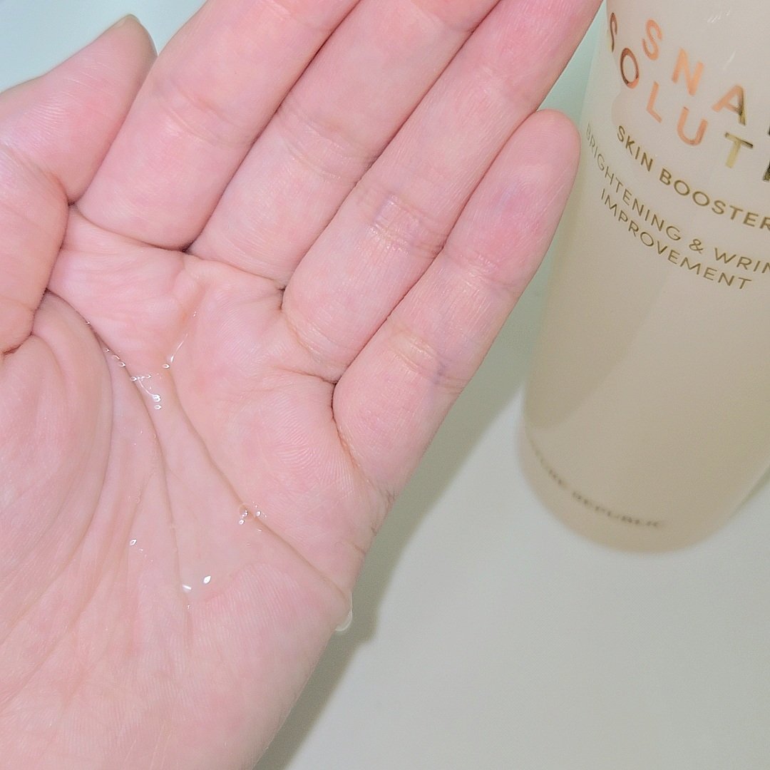 スネイルソリューション スキンブースター(R)/ネイチャーリパブリック/ブースター・導入液を使ったクチコミ（3枚目）