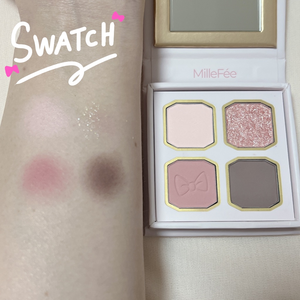 マイキティアイパレット/MilleFée/アイシャドウパレットを使ったクチコミ（3枚目）