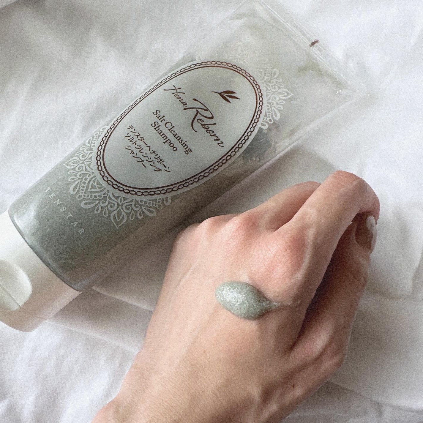 テンスターHenaReborn ソルトクレンジングシャンプー/テンスターHenaReborn/市販シャンプーを使ったクチコミ(2枚目)