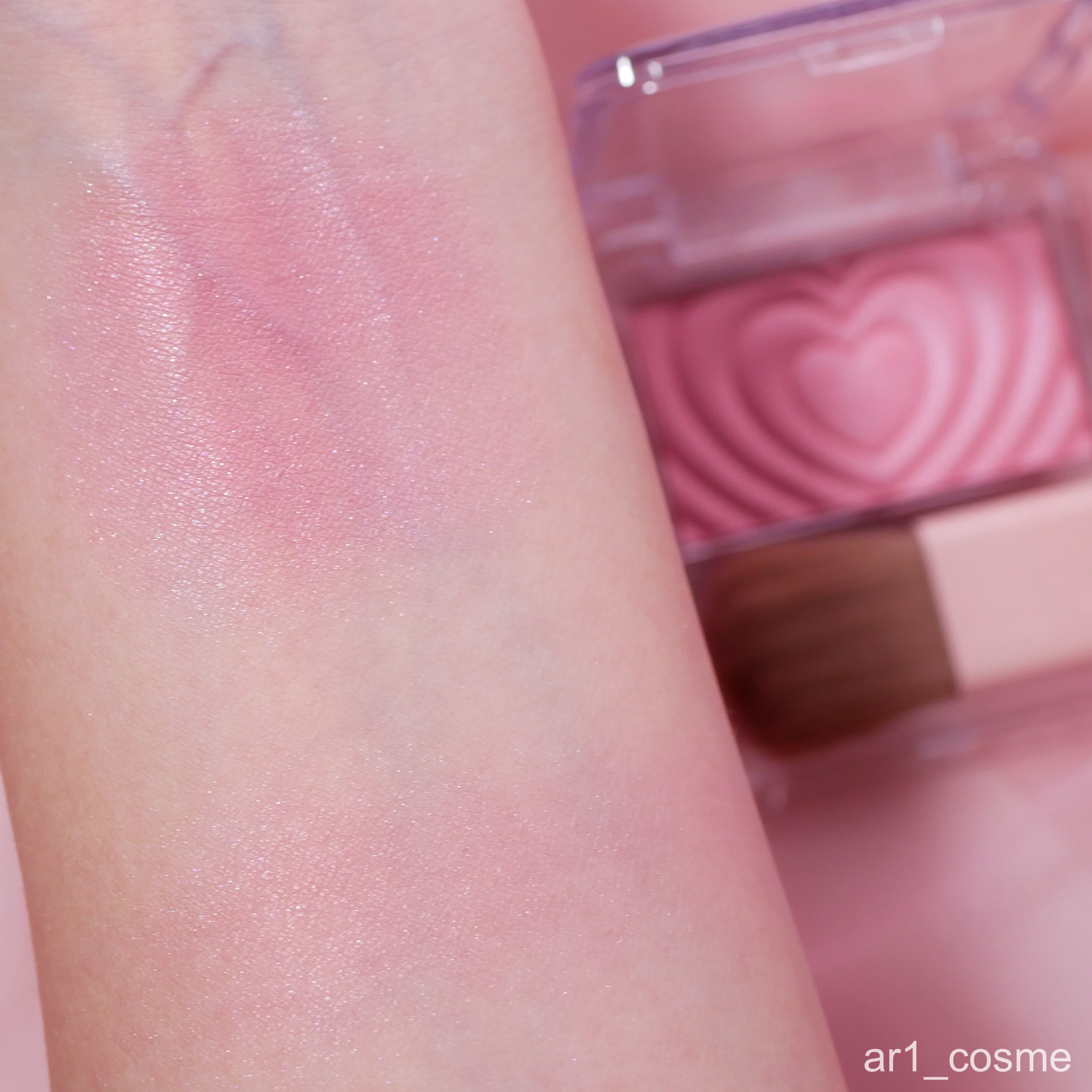 パウダーチークス/キャンメイク/パウダーチークを使ったクチコミ（2枚目）