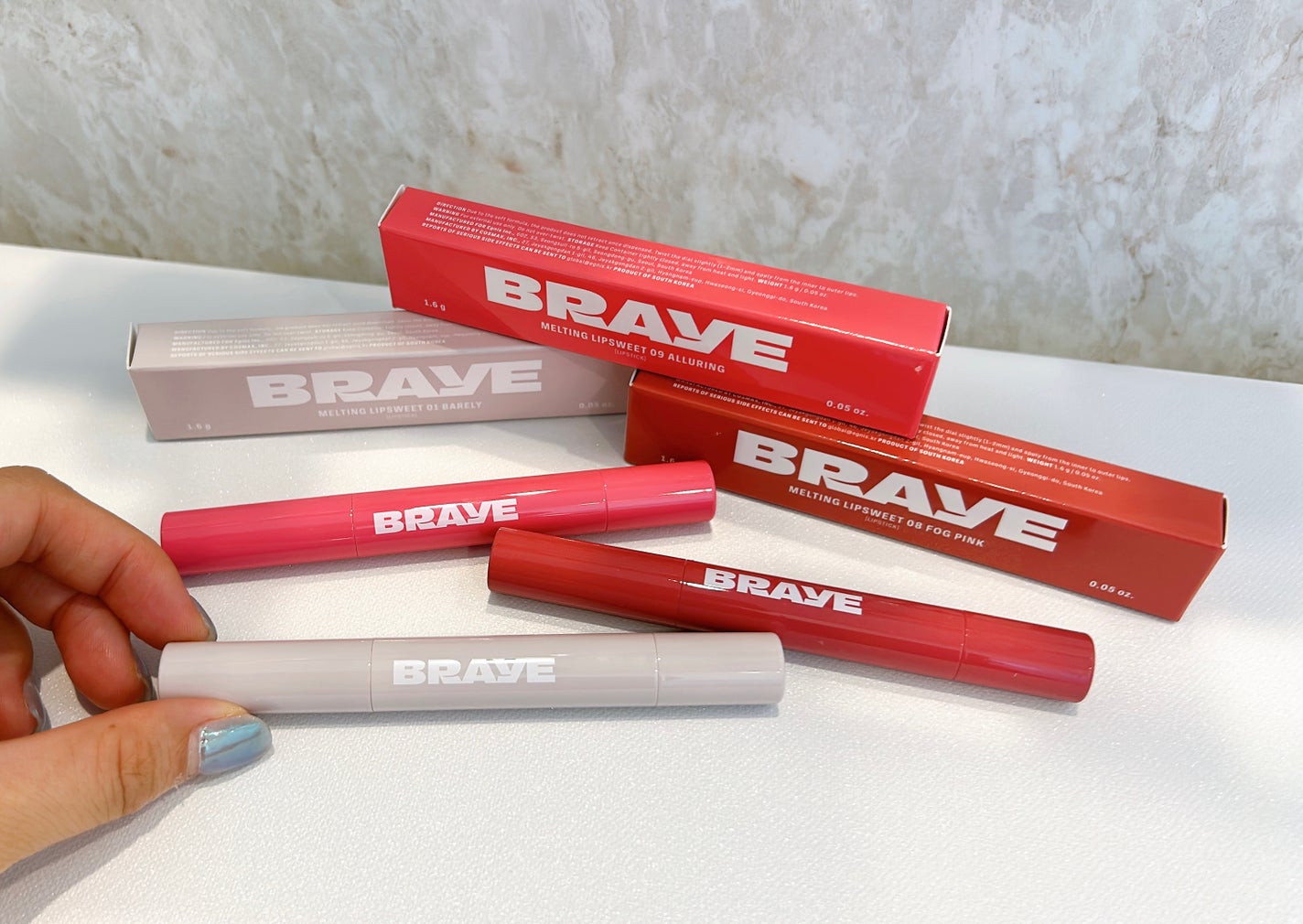 メルティングリップスウィート/BRAYE/口紅を使ったクチコミ(9枚目)