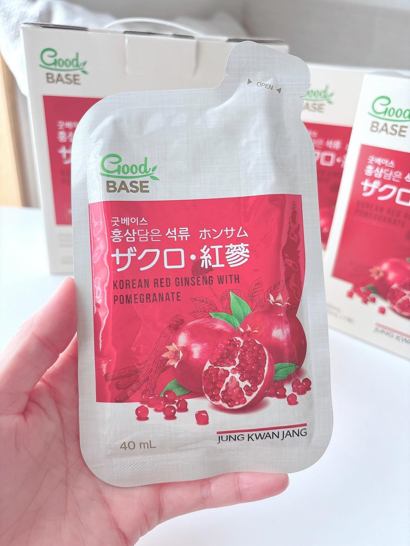 ザクロホンサム/正官庄/美容ドリンクを使ったクチコミ(4枚目)