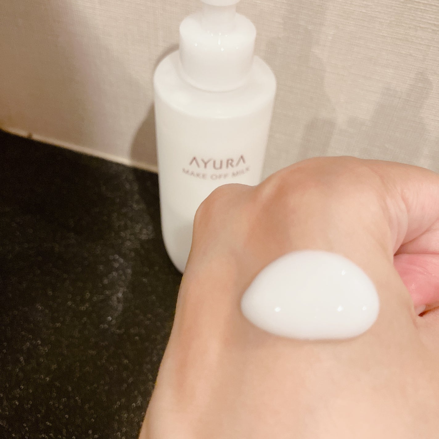アユーラ メークオフミルクα/AYURA/ミルククレンジングを使ったクチコミ(2枚目)