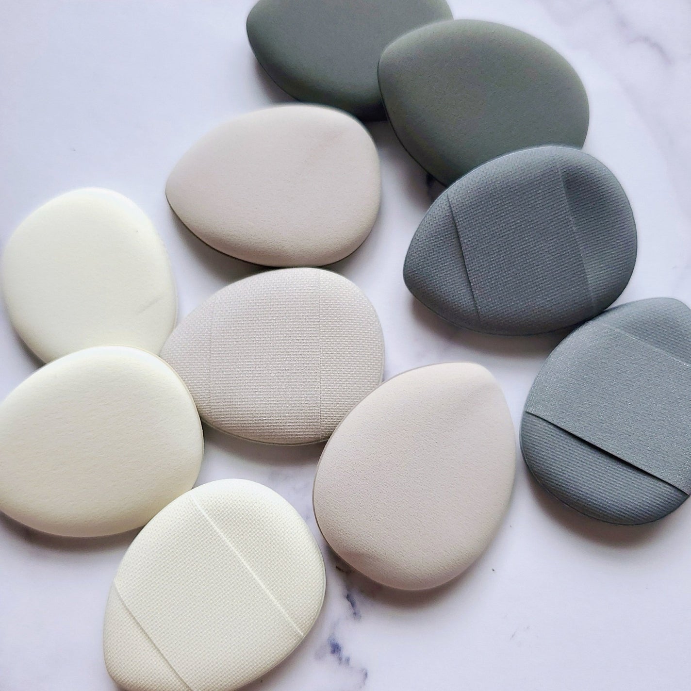 ミニメイクパフ10P/3COINS/パフ・スポンジを使ったクチコミ(2枚目)