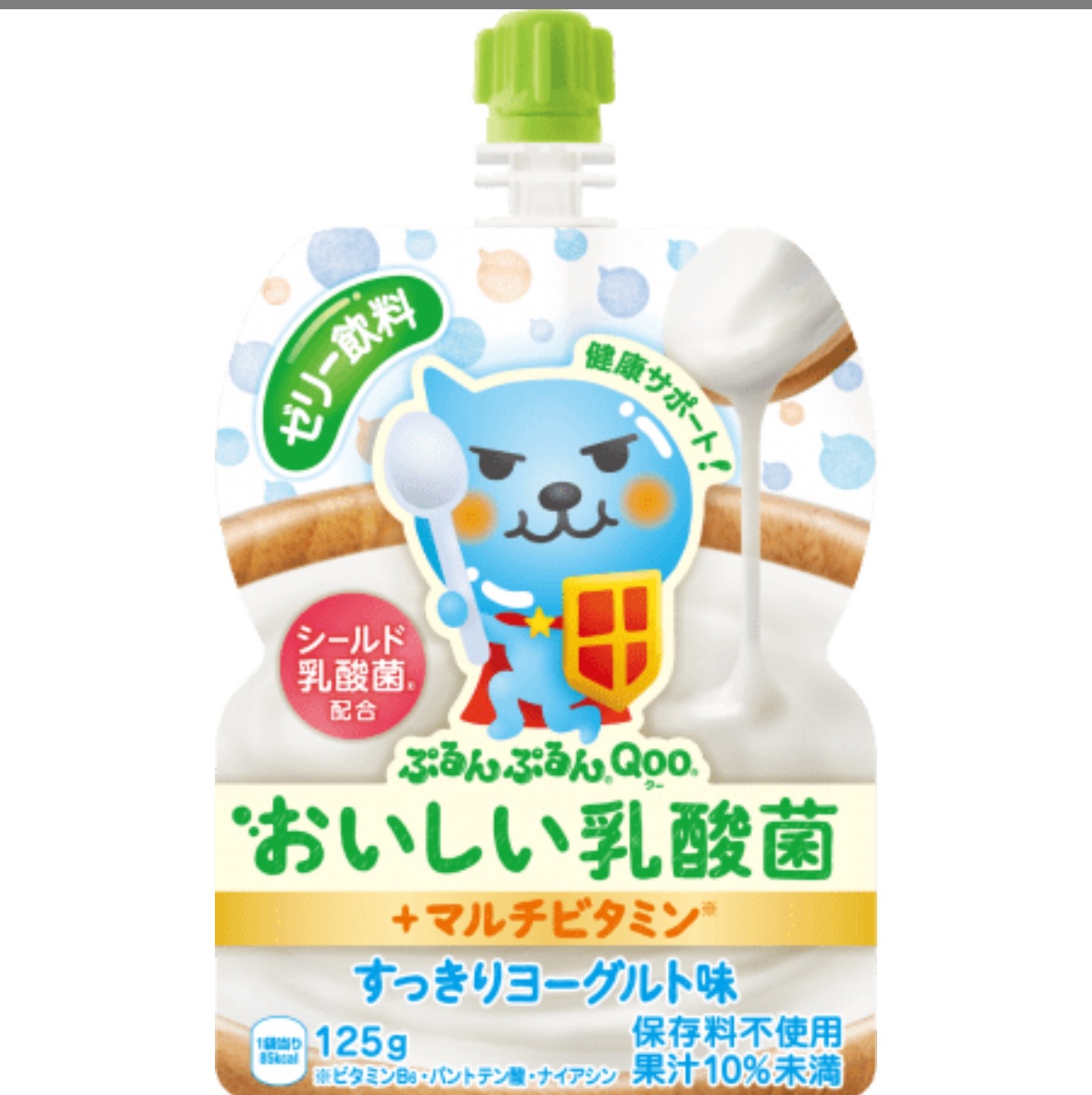 ミニッツメイド ぷるんぷるんQOO（クー）/日本コカ・コーラ/ゼリー飲料を使ったクチコミ（1枚目）