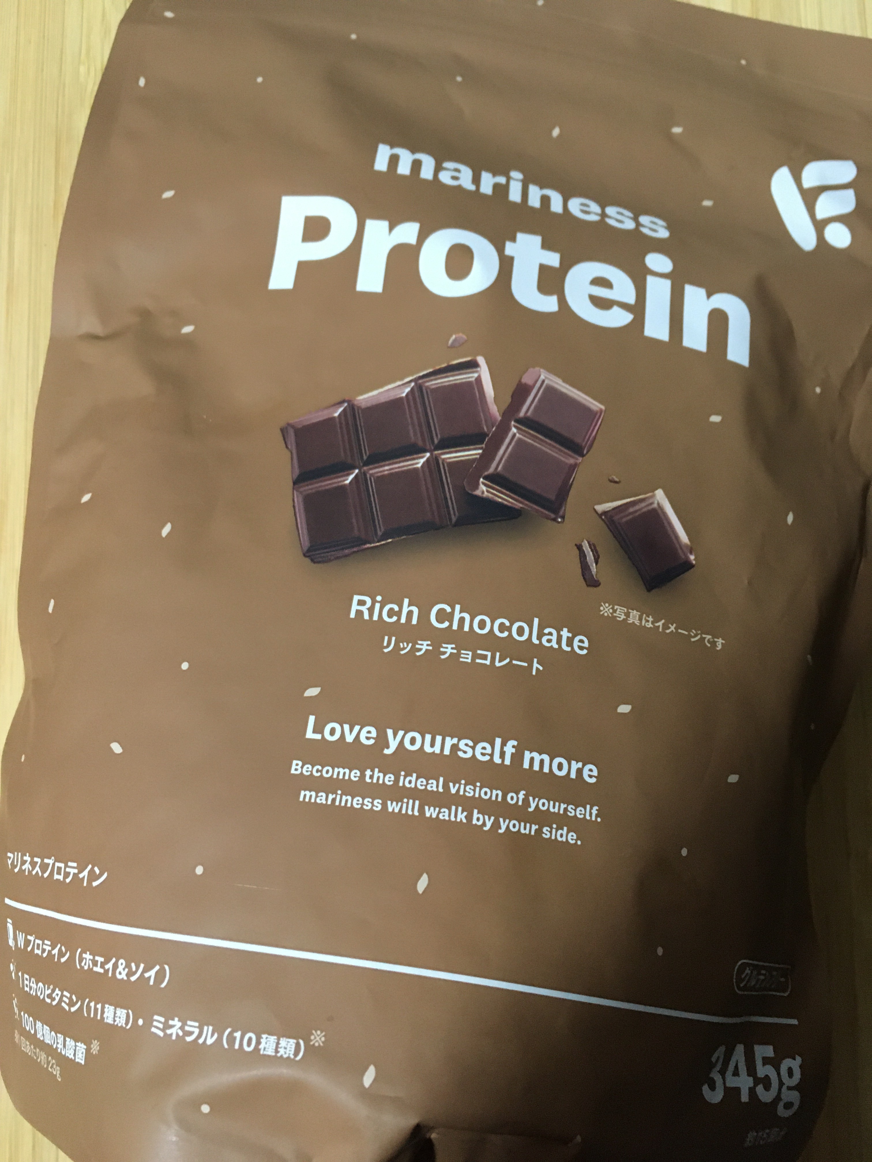 マリネスプロテイン/mariness/ソイプロテインを使ったクチコミ（1枚目）