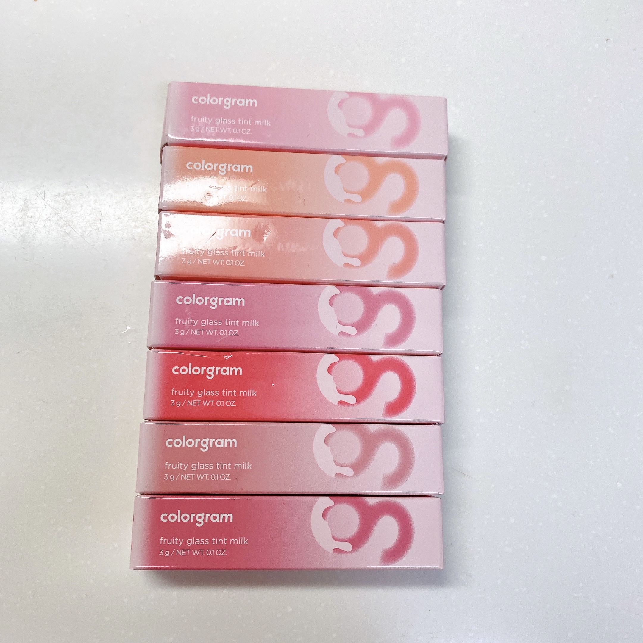カラーグラム タンフルグラスティントミルク/Colorgram/リップティントを使ったクチコミ（3枚目）