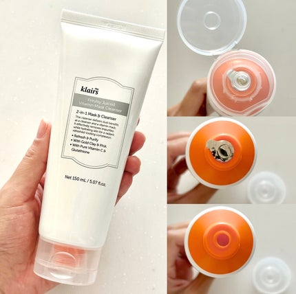 ヒアルビタグルパッククレンザー/Klairs/洗顔フォームを使ったクチコミ(2枚目)