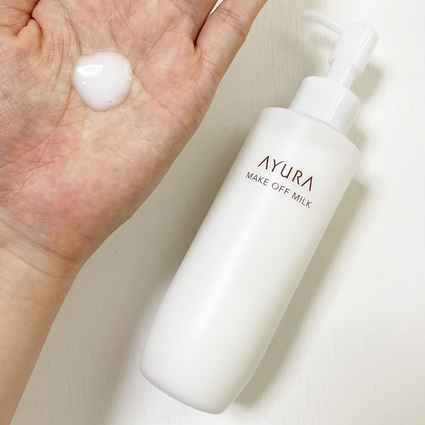 アユーラ メークオフミルクα/AYURA/ミルククレンジングを使ったクチコミ（3枚目）