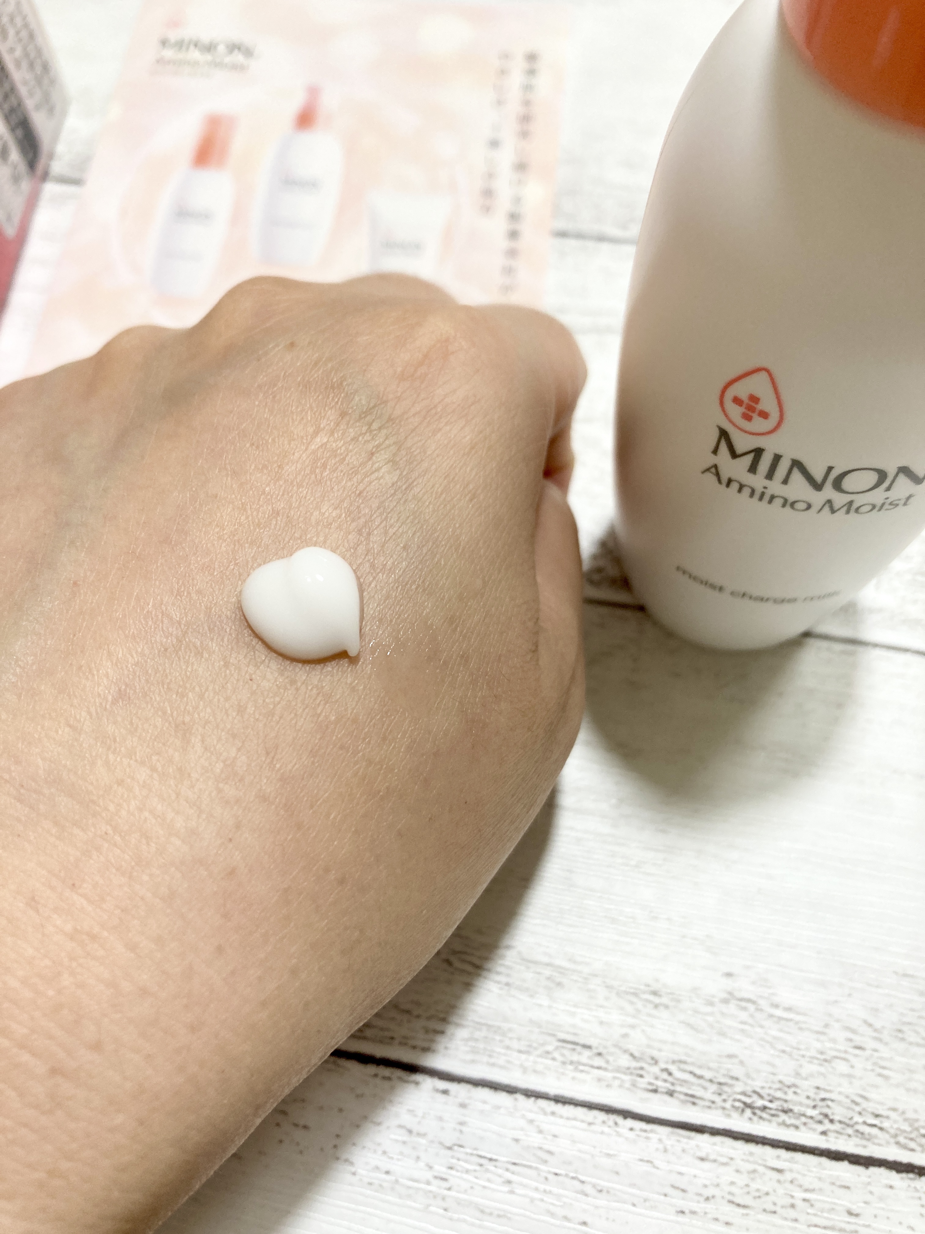 ミノン アミノモイスト モイストチャージ ミルク/ミノン/乳液を使ったクチコミ（3枚目）