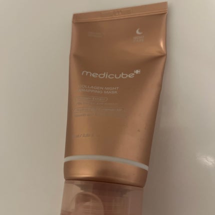コラーゲンナイトラッピングマスク/MEDICUBE/洗い流すパック・マスクを使ったクチコミ(1枚目)