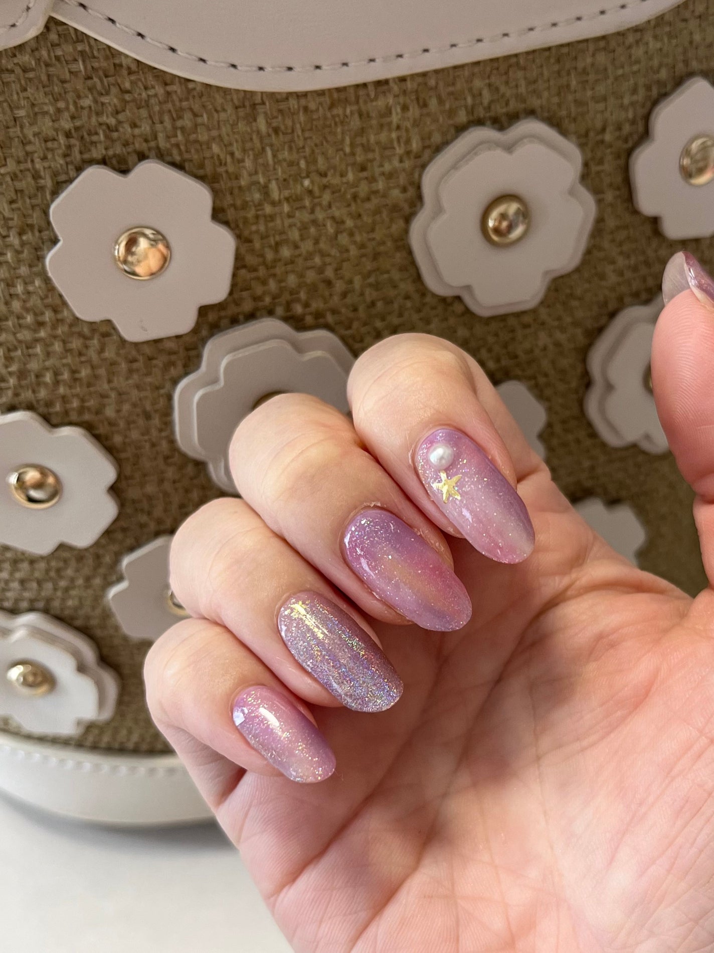 セミキュアジェルネイル(ハンド)/ohora/ネイルシールを使ったクチコミ(3枚目)