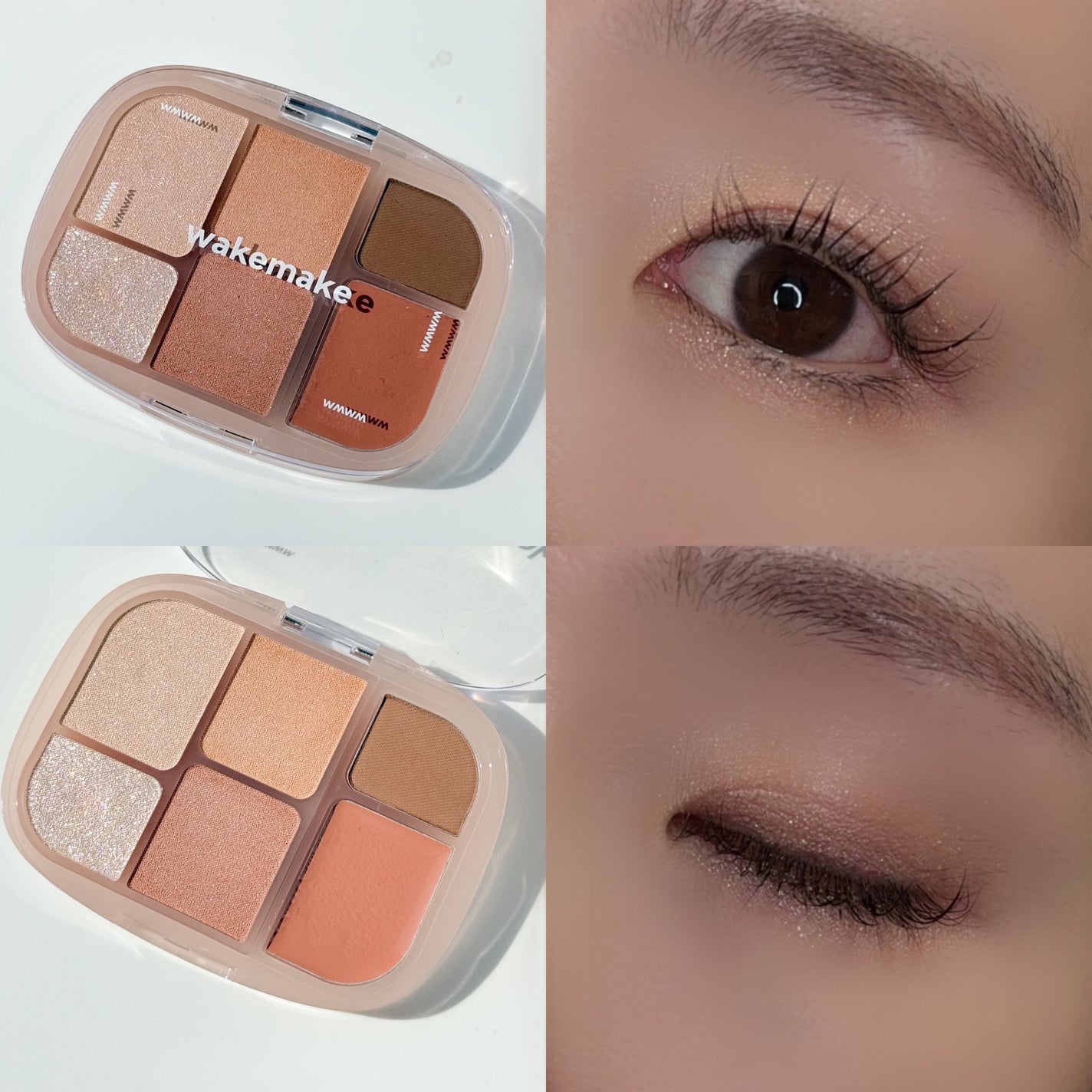 ソフトシアーマルチパレット/wakemake/アイシャドウパレットを使ったクチコミ(5枚目)