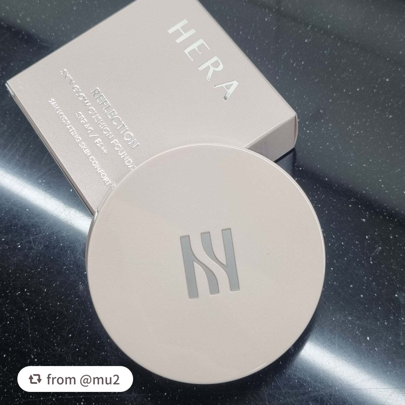 素敵なレビューありがとうございます🤍

【mu2さんから引用】

“ナチュラルなつや肌に🤍✨️

HERA
リフレクション スキン グロウ クッション ファンデーション

以前リニューアル前の商品を使ったことがあって
今回は