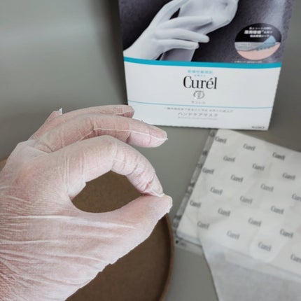 ガサガサかかとをしっとり包む お手入れ底上げ かかとケアマスク/キュレル/レッグ・フットケアを使ったクチコミ(6枚目)