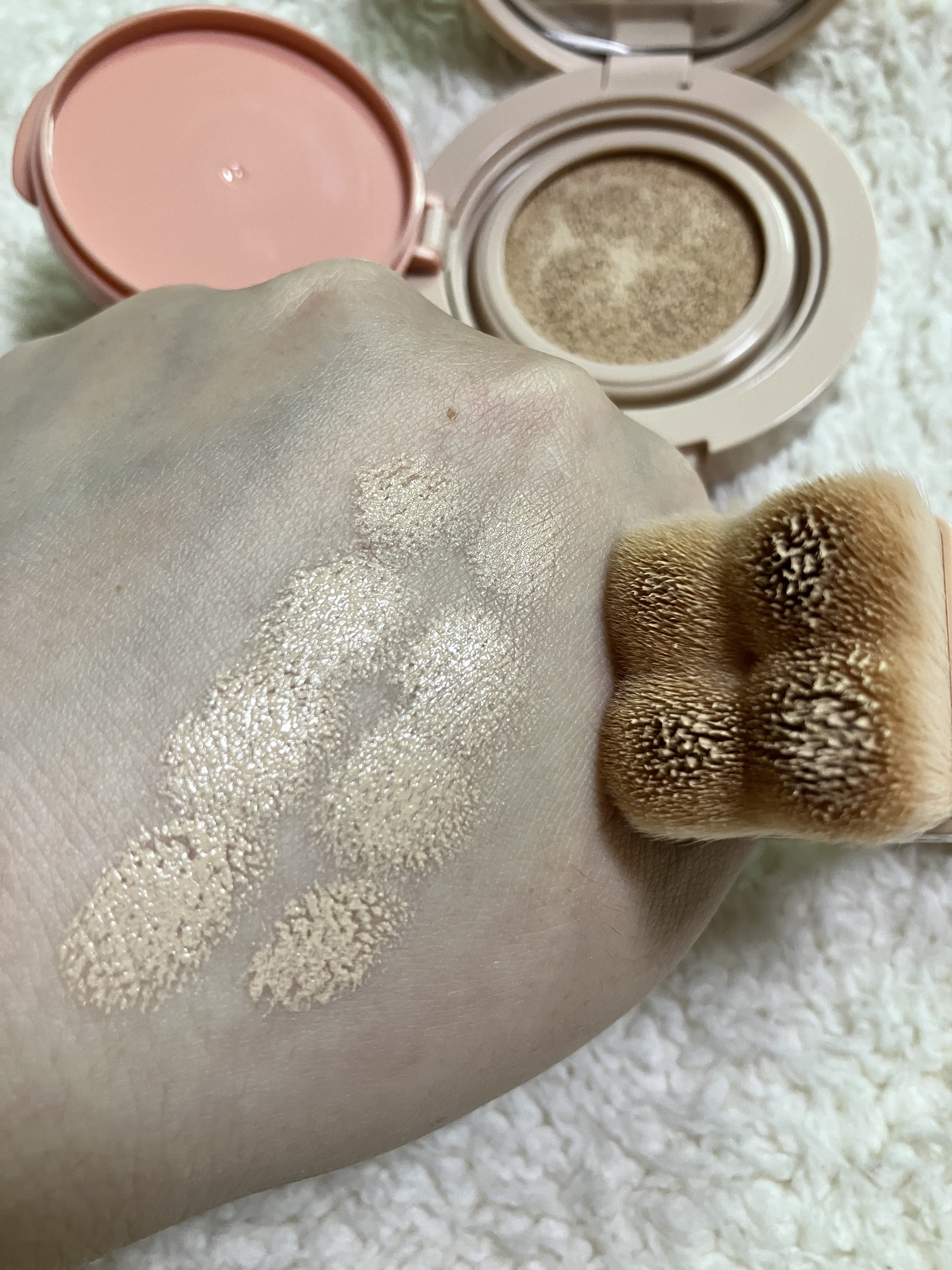 スタンプスキンフィットクッショングロウ/THE TOOL LAB/クッションファンデーションを使ったクチコミ（3枚目）