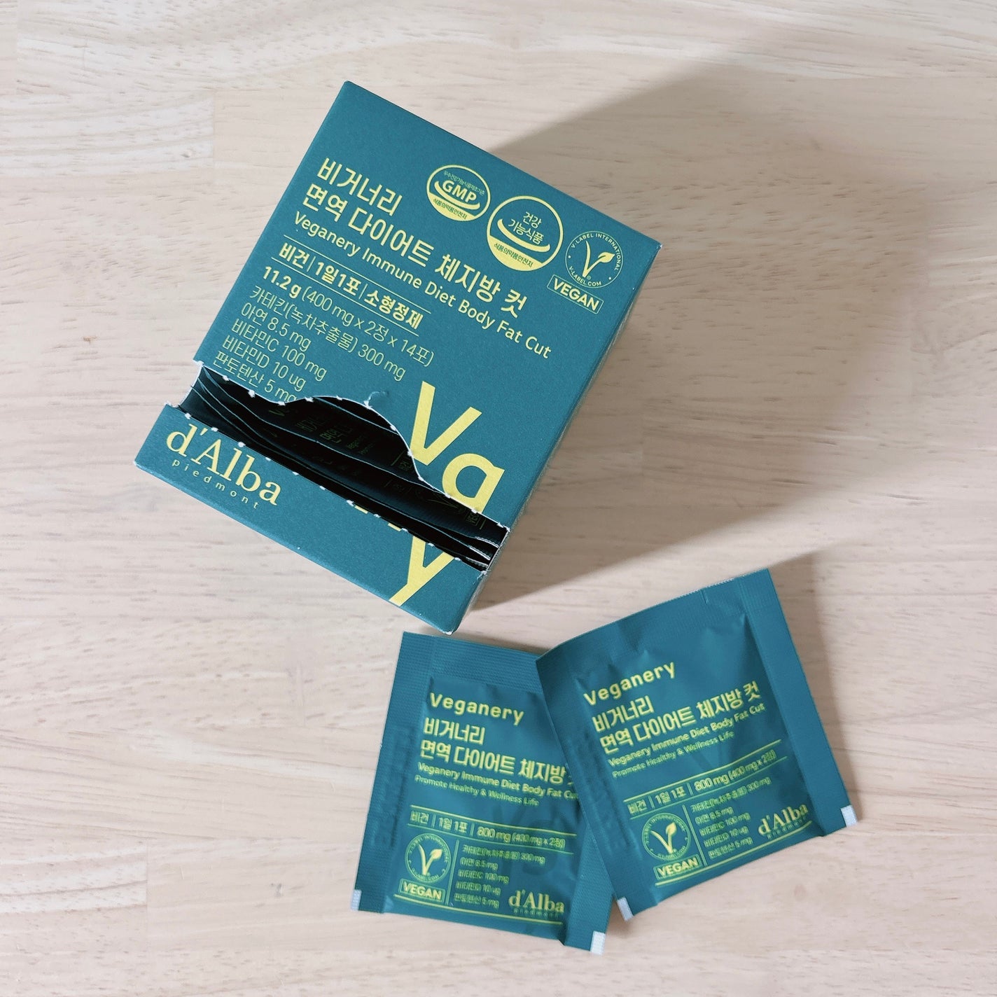 ヴィーガナリー 免疫ダイエット体脂肪カット/ダルバ/ボディサプリメントを使ったクチコミ(2枚目)