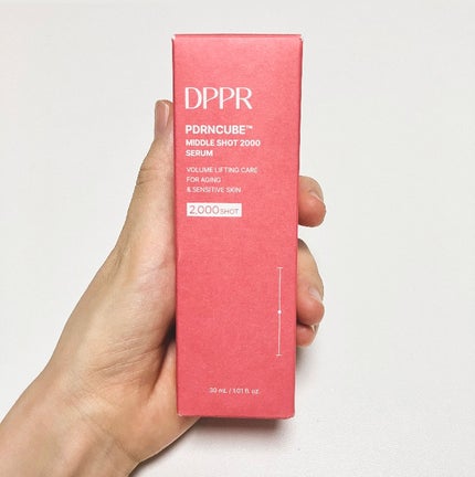 PDRNキューブミドルショット2000セラム/DPPR/美容液を使ったクチコミ(1枚目)
