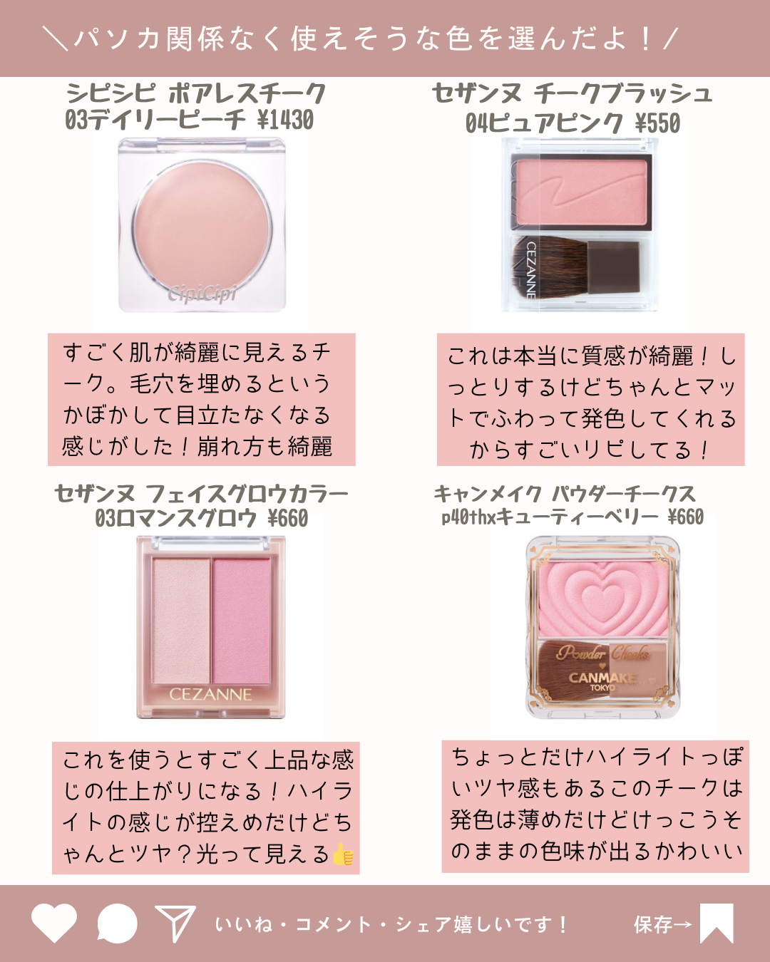 ピュア ブラッシュド サンシャイン チーク/PERIPERA/パウダーチークを使ったクチコミ（2枚目）