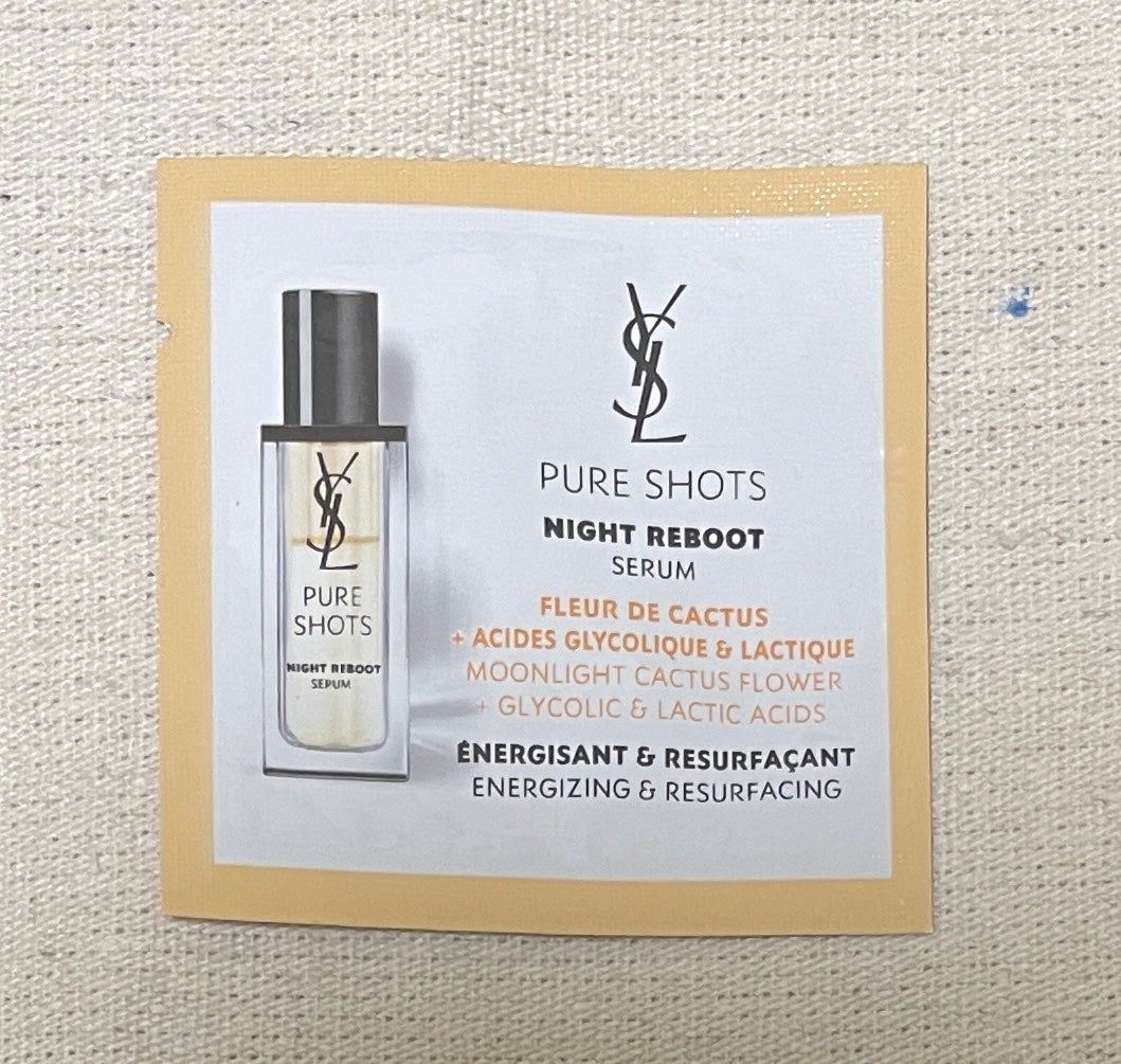ピュアショット ナイト リチャージセラム/YVES SAINT LAURENT BEAUTE/美容液を使ったクチコミ(1枚目)