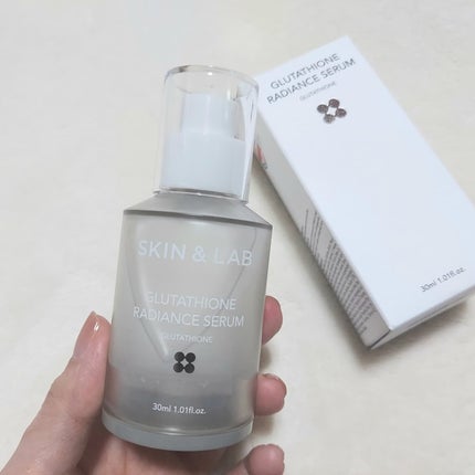 グルタチオンラディアンスセラム/SKIN&LAB/美容液を使ったクチコミ(4枚目)