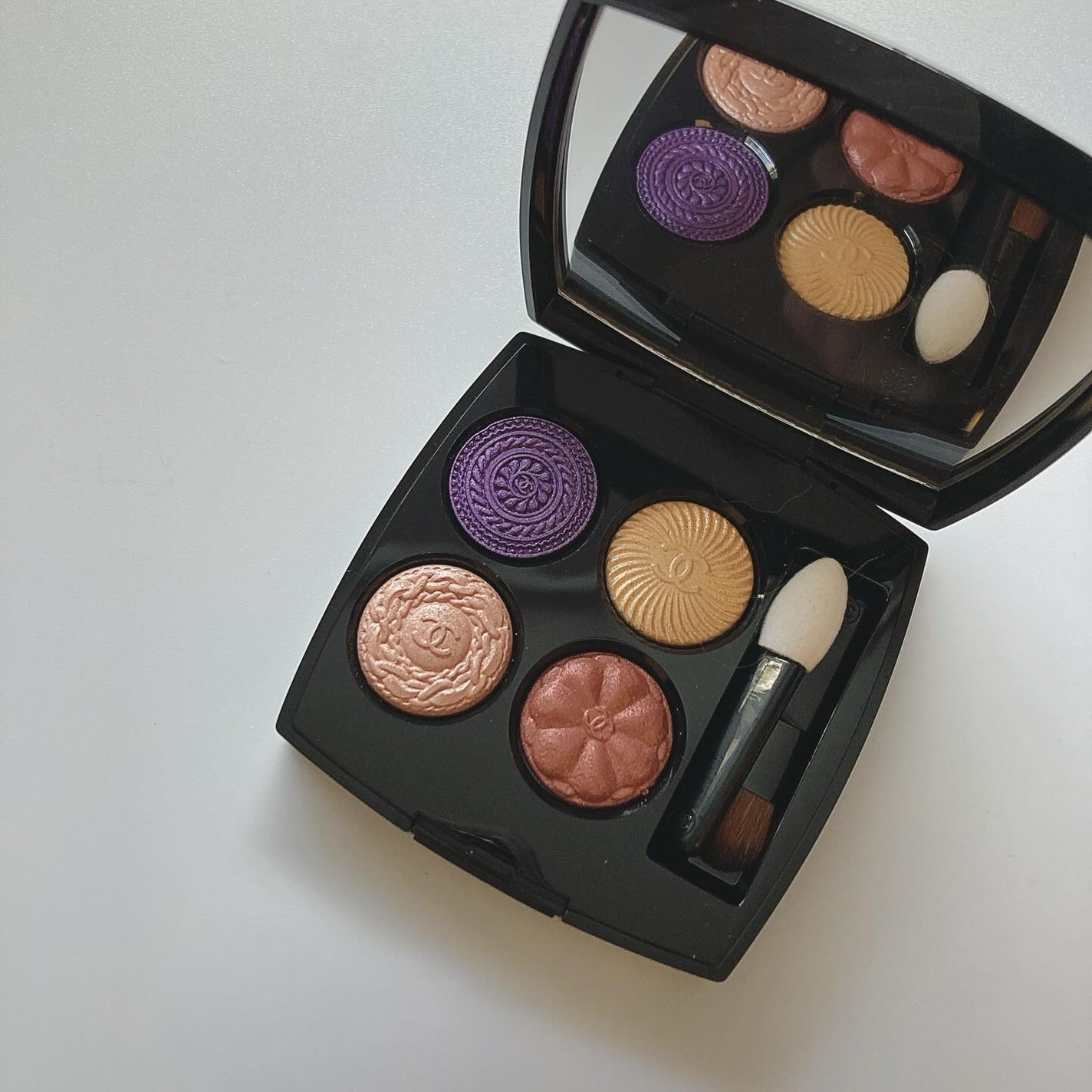 レ キャトル オンブル ブトン/CHANEL/アイシャドウパレットを使ったクチコミ(2枚目)