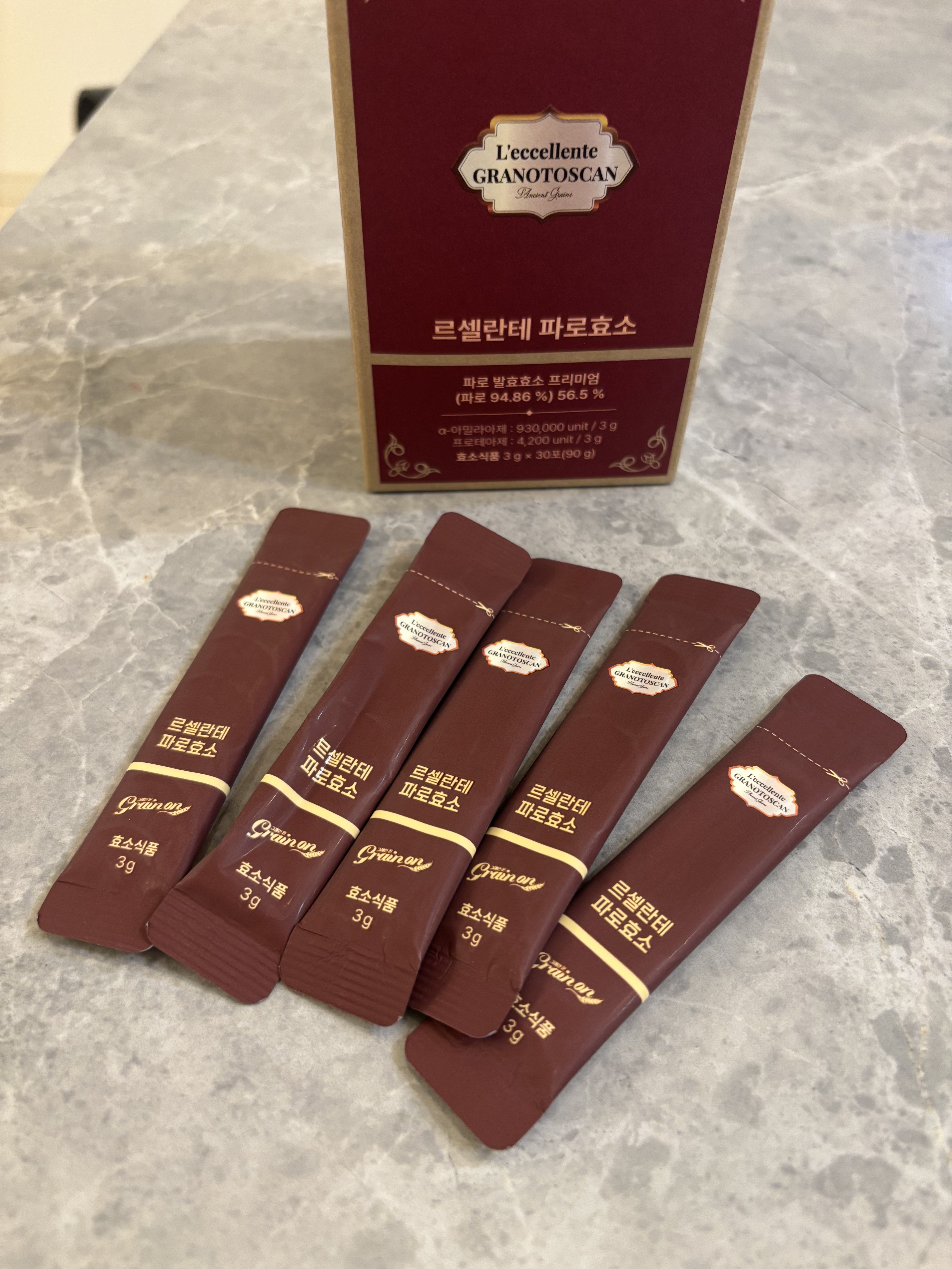 レッチェレンテファッロ酵素/Grain On/美容サプリメントを使ったクチコミ（2枚目）