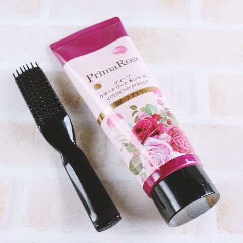 プリマローズ ディープカラートリートメント プロ/プリマローズ/ヘアカラーを使ったクチコミ（1枚目）