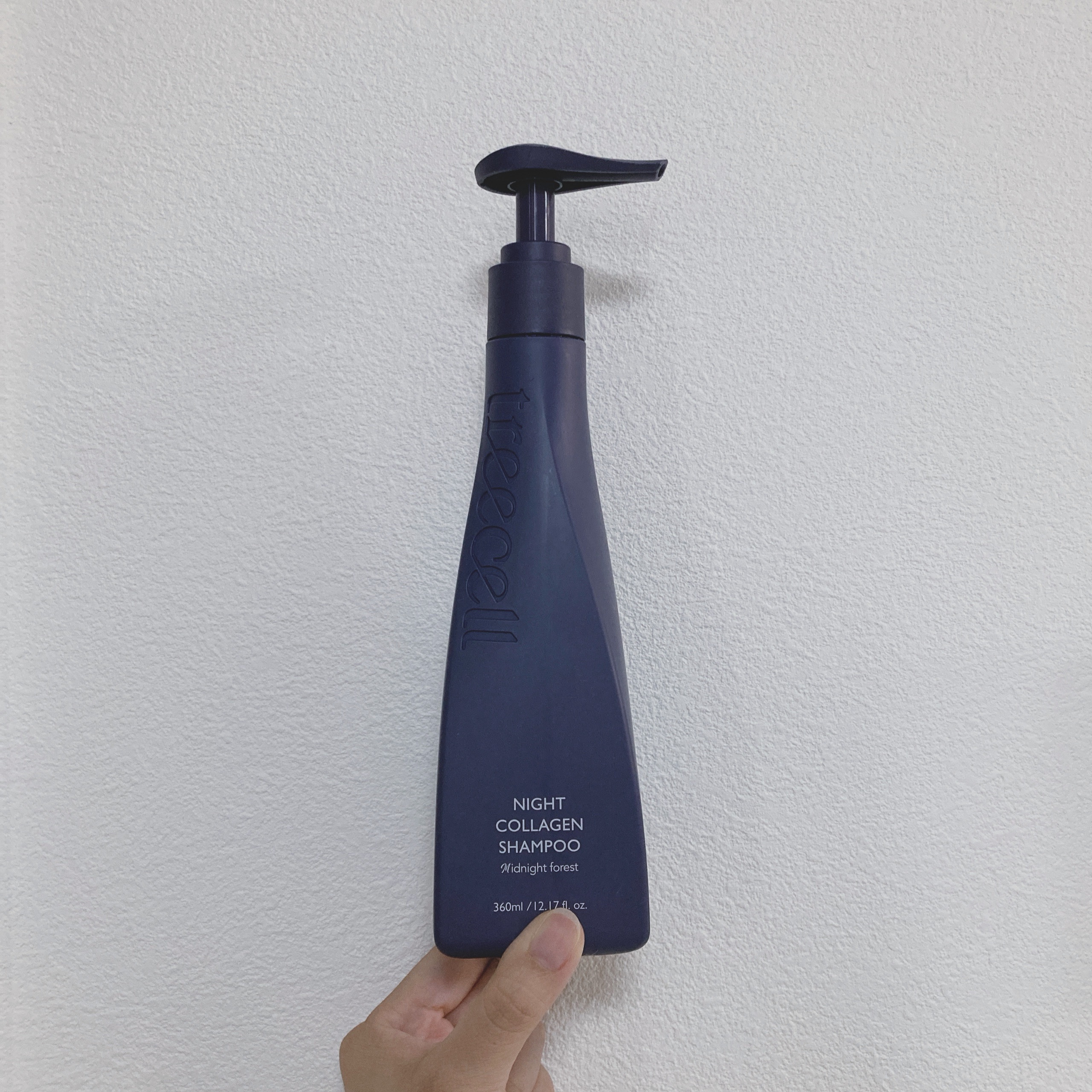 ナイトコラーゲンシャンプーミッドナイトフォレスト/treecell/市販シャンプーを使ったクチコミ（1枚目）