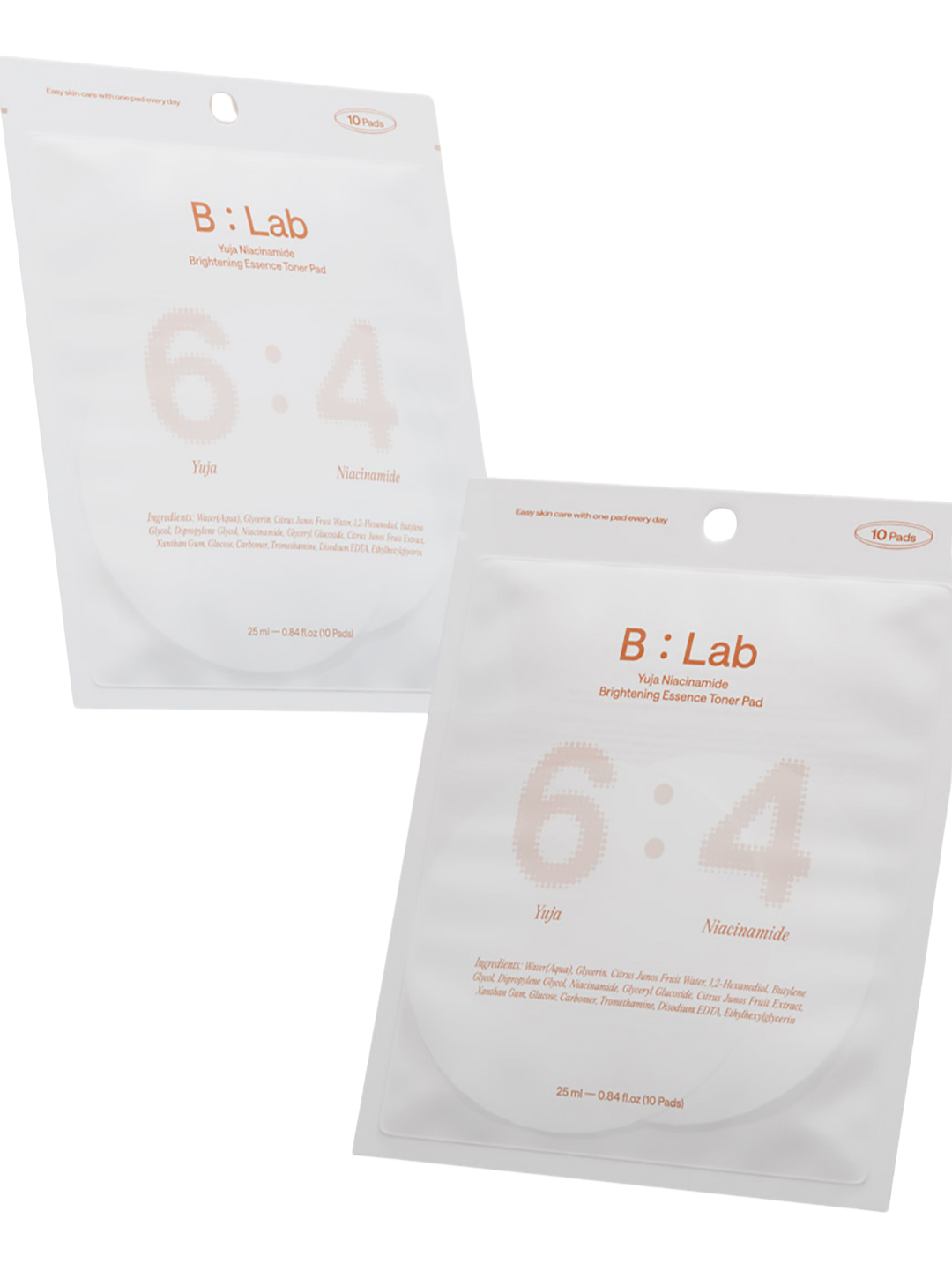 B:lab ユジャ ナイアシンアミド ブライトニングエッセンストナーパッド