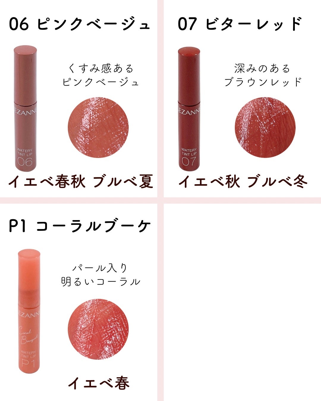 ウォータリーティントリップ/CEZANNE/リップティントを使ったクチコミ(4枚目)