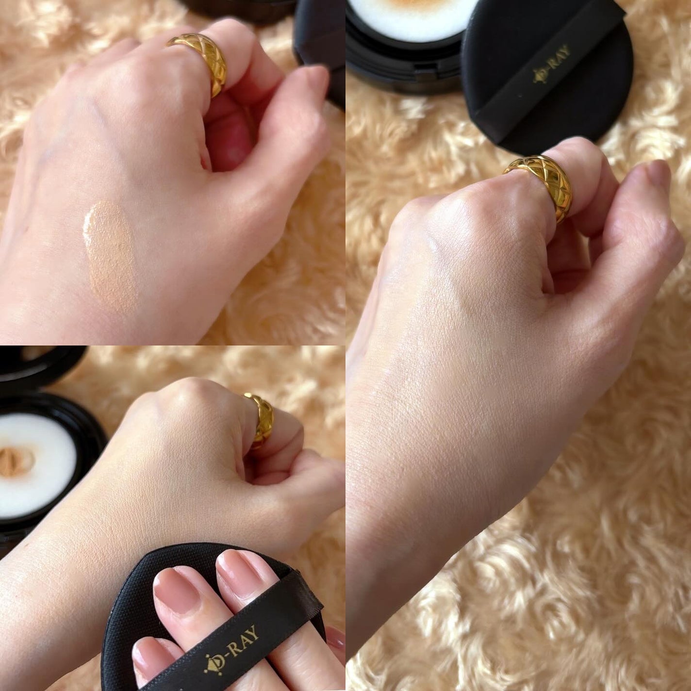 D-クッションファンデーション/D-RAY/クッションファンデーションを使ったクチコミ(5枚目)