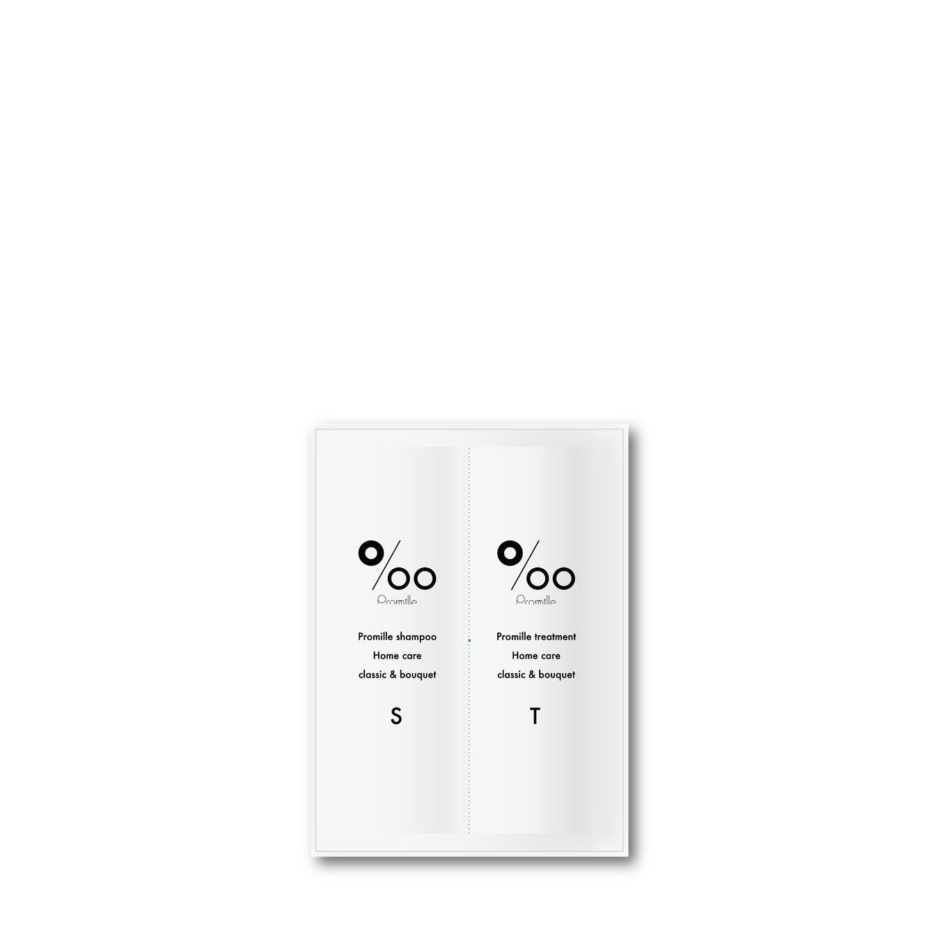 プロミルシャンプーN/プロミルトリートメントN サッシェset(10ml/g)