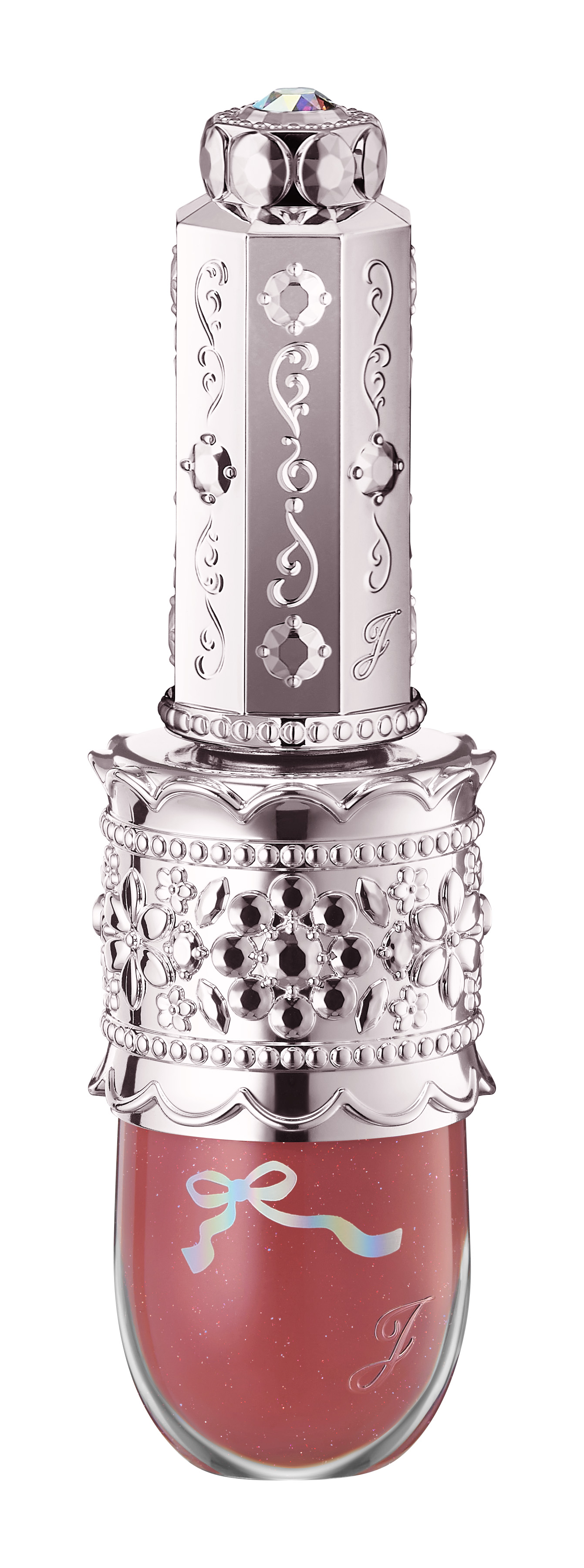 JILL STUART リップラッカー　ブルーミングガーランド 105 rose ribbon charm