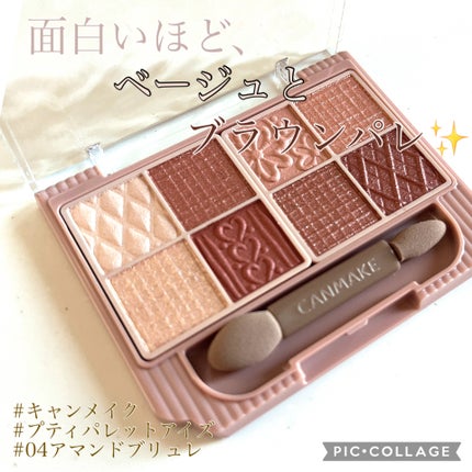 プティパレットアイズ/キャンメイク/パウダーアイシャドウを使ったクチコミ(1枚目)