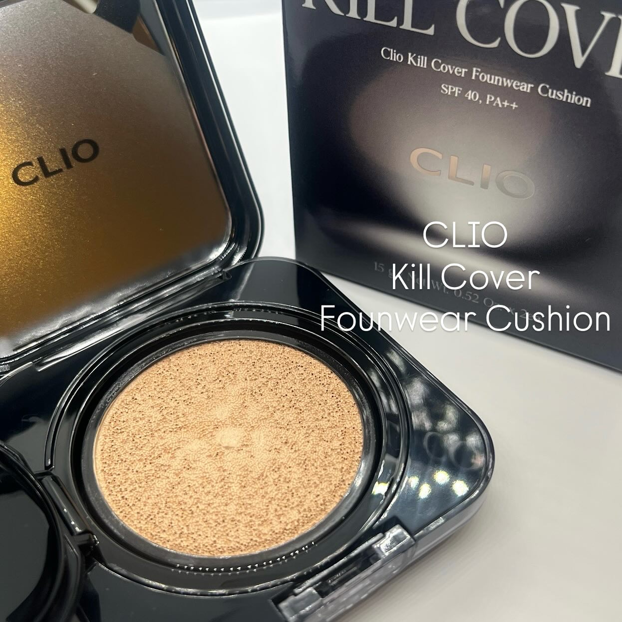 キル カバー ファンウェア クッション/CLIO/クッションファンデーションを使ったクチコミ（1枚目）