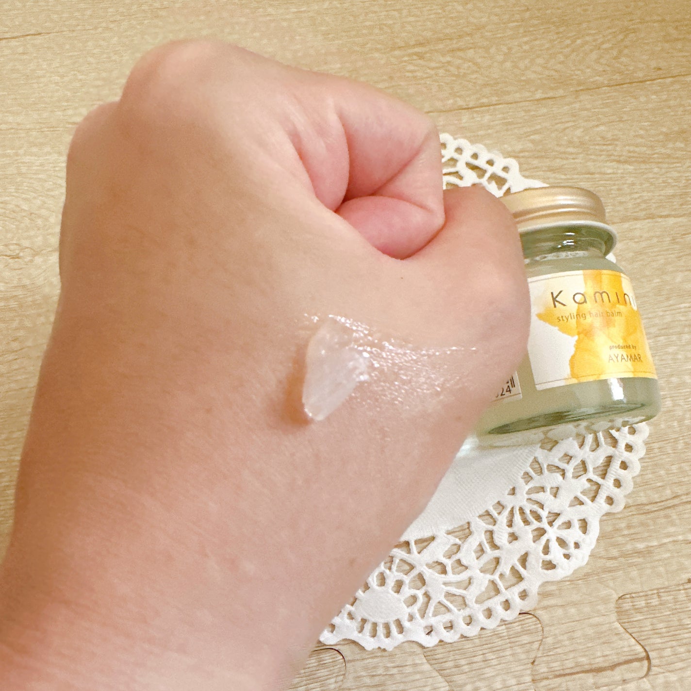 スタイリングヘアバーム/Kaminii/ヘアバームを使ったクチコミ(4枚目)