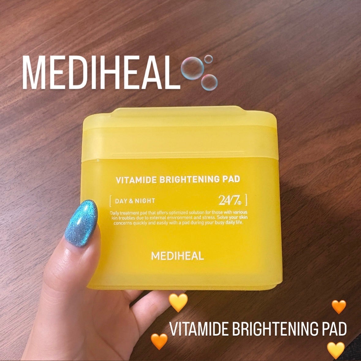 ビタマイド ブライトニングパッド/MEDIHEAL/トナーパッドを使ったクチコミ(1枚目)