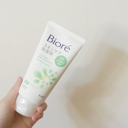スキンケア洗顔料 薬用アクネケア/ビオレ/洗顔フォームを使ったクチコミ(1枚目)