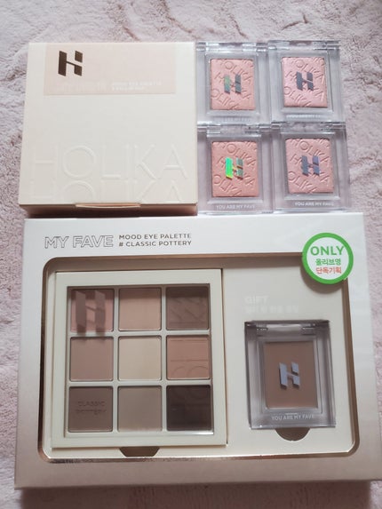 マイフェイブムードアイパレット 9カラー/HOLIKA HOLIKA/アイシャドウパレットを使ったクチコミ(1枚目)