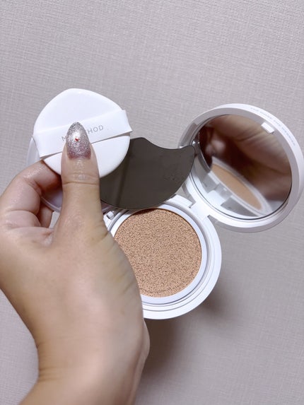 スキンフィットカバースパチュラクッション/MERYTHOD/クッションファンデーションを使ったクチコミ(3枚目)