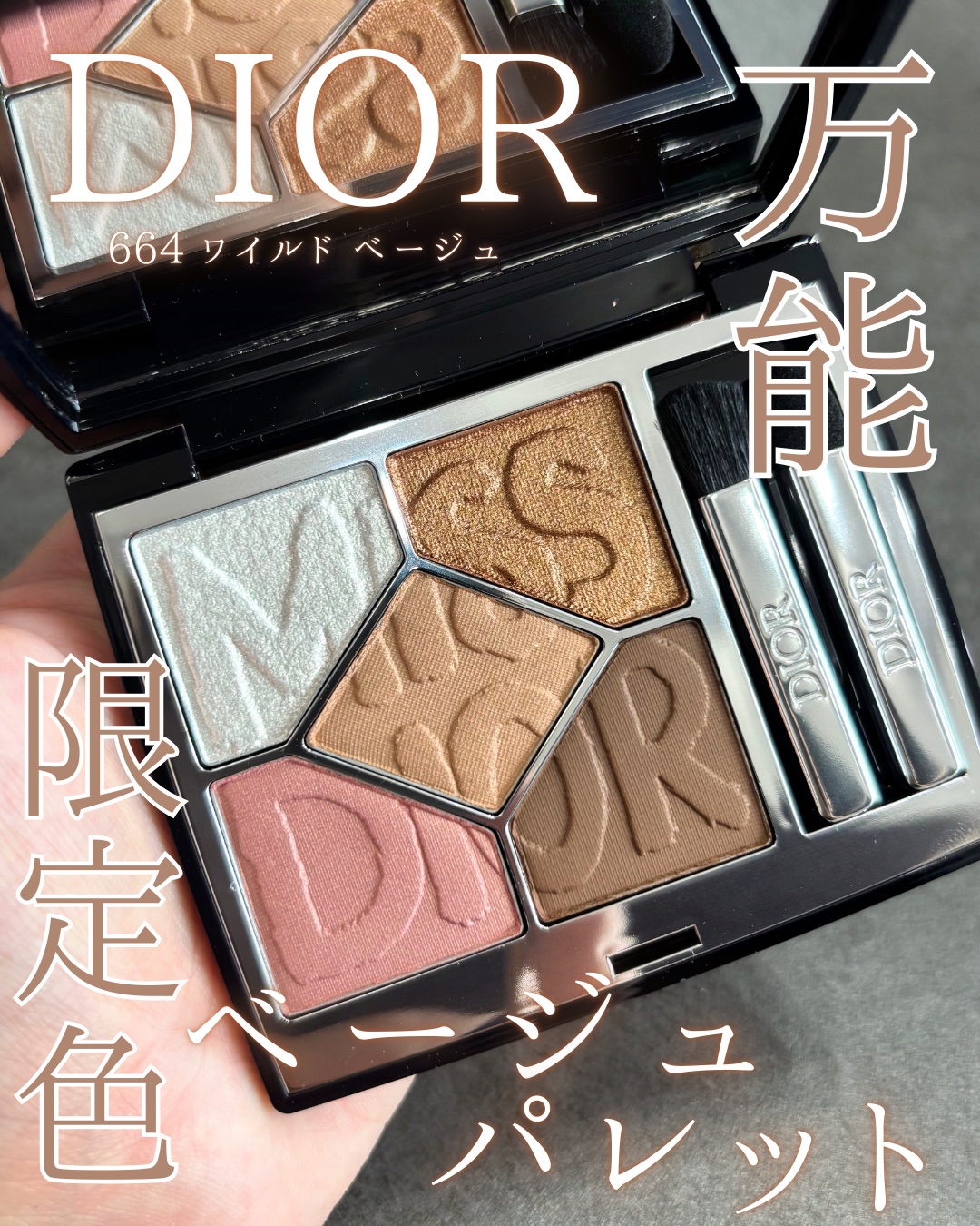 ディオールショウ サンク クルール/Dior/アイシャドウを使ったクチコミ（1枚目）