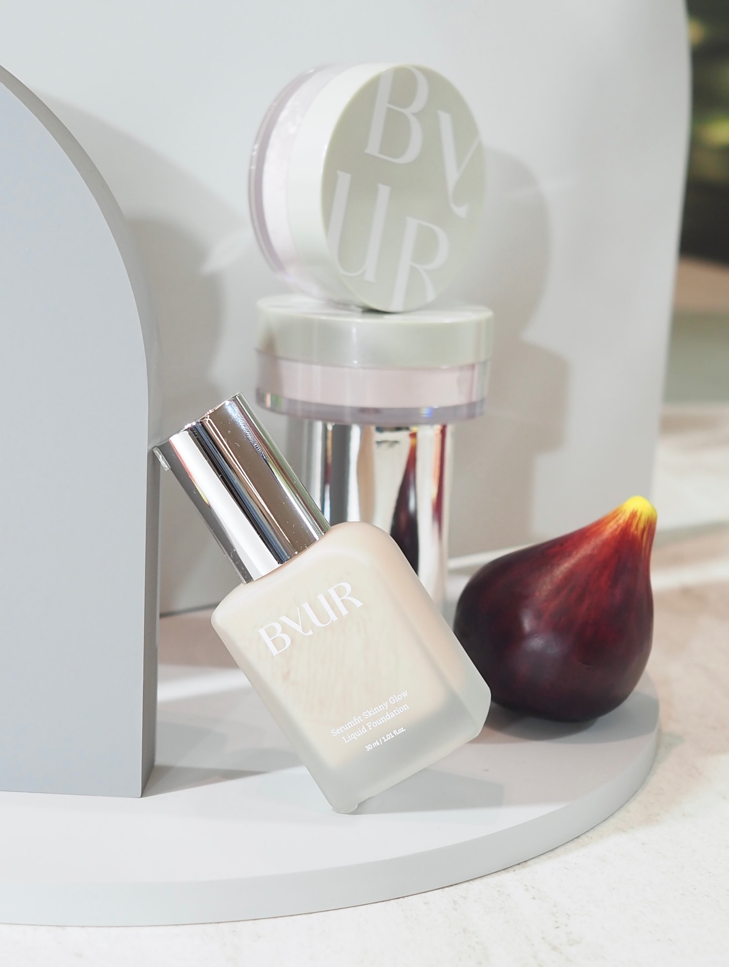 セラムフィット モイストフェイスパウダー/ByUR/ルースパウダーを使ったクチコミ（2枚目）