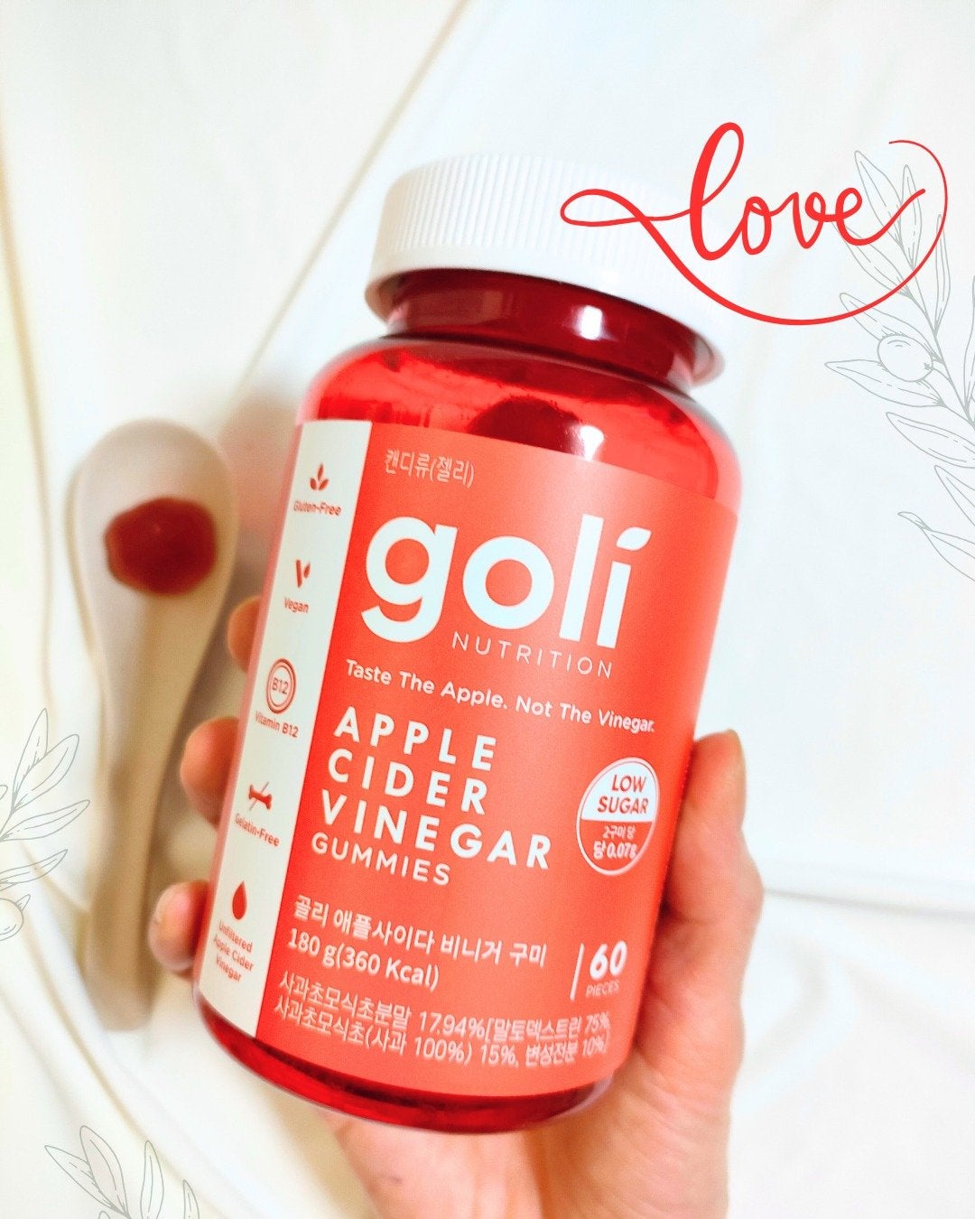 M(エム) ~シロクマきれいʕ·ᴥ·ʔ on LIPS 「アップルサイダービネガーがぎゅっ!全米でバズり中の話題のGol..」(4枚目)