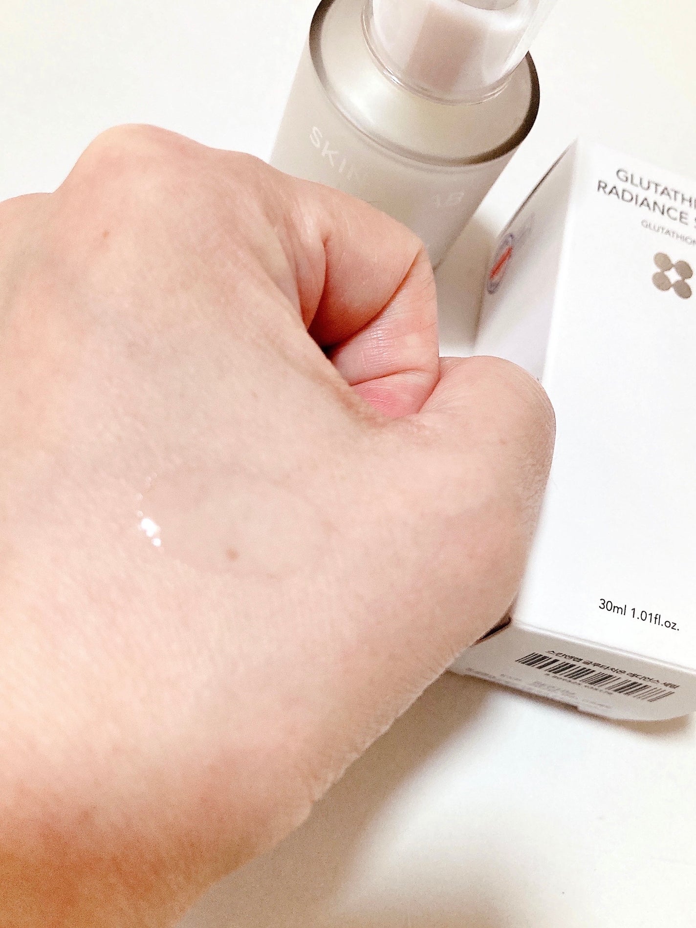 グルタチオンラディアンスセラム/SKIN&LAB/美容液を使ったクチコミ(3枚目)