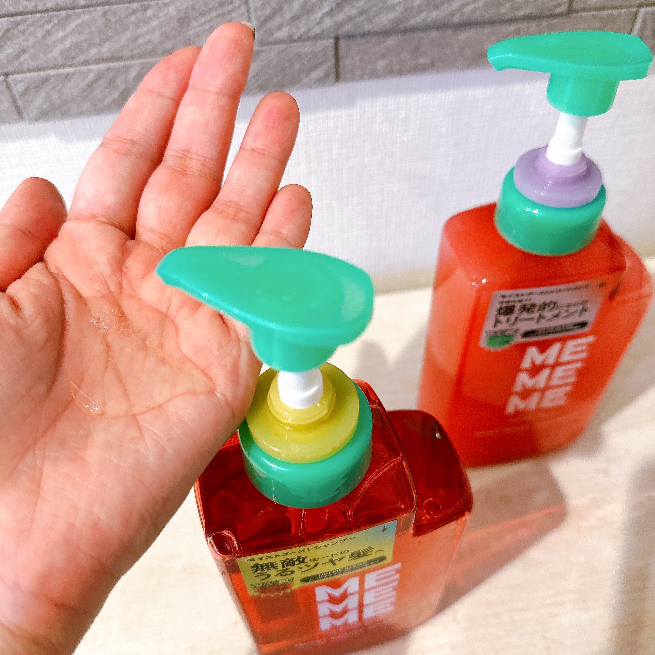 モイストブーストシャンプー／モイストブーストトリートメント/MEMEME/市販シャンプーを使ったクチコミ（3枚目）