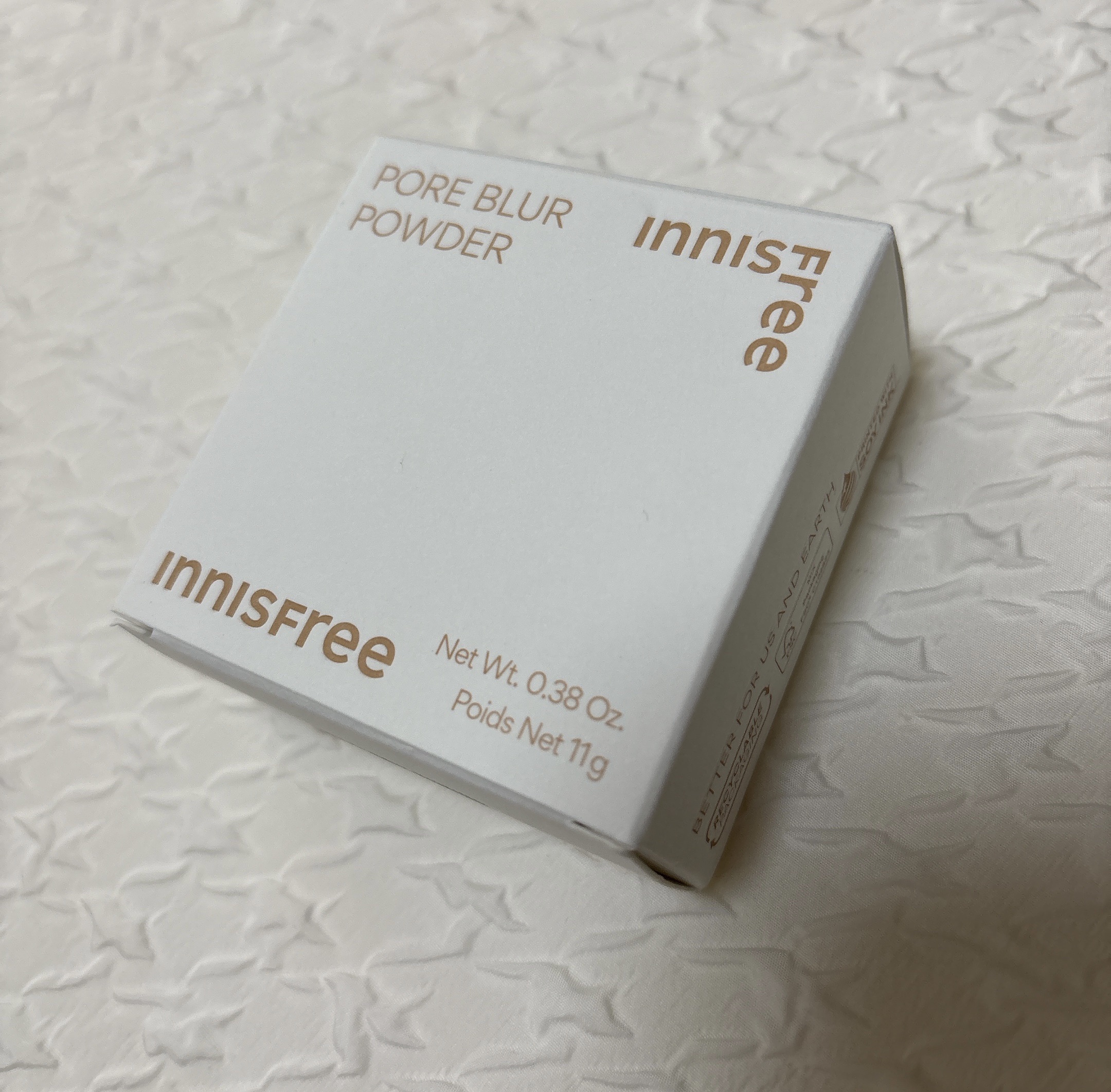 ポアブラー パウダー/innisfree/ルースパウダーを使ったクチコミ（1枚目）